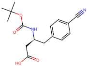 (S)-3-((tert-Butoxycarbonyl)amino)-4-(4-cyanophenyl)butanoic acid
