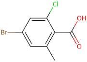 4-Bromo-2-chloro-6-methylbenzoic acid