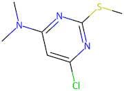 6-Chloro-N,N-dimethyl-2-(methylthio)pyrimidin-4-amine