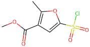 Methyl 5-(chlorosulphonyl)-2-methyl-3-furoate