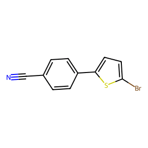 4-(5-Bromothiophen-2-yl)benzonitrile