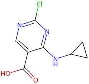 2-Chloro-4-(cyclopropylamino)pyrimidine-5-carboxylic acid