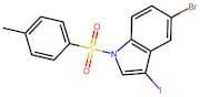 5-Bromo-3-iodo-1-tosyl-1H-indole