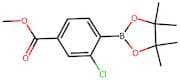 Methyl 3-chloro-4-(4,4,5,5-tetramethyl-1,3,2-dioxaborolan-2-yl)benzoate