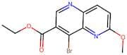 Ethyl 4-bromo-6-methoxy-1,5-naphthyridine-3-carboxylate