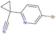 1-(5-Bromopyridin-2-yl)cyclopropanecarbonitrile