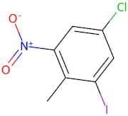 5-Chloro-1-iodo-2-methyl-3-nitrobenzene