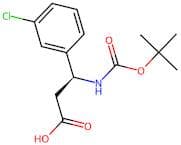 (S)-3-((tert-Butoxycarbonyl)amino)-3-(3-chlorophenyl)propanoic acid