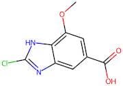 2-Chloro-7-methoxy-1H-benzo[d]imidazole-5-carboxylic acid