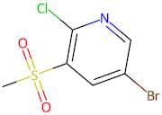 5-Bromo-2-chloro-3-(methylsulfonyl)pyridine