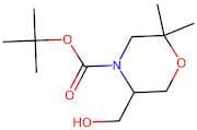 tert-Butyl 5-(hydroxymethyl)-2,2-dimethylmorpholine-4-carboxylate