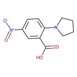 5-Nitro-2-pyrrolidin-1-ylbenzoic acid