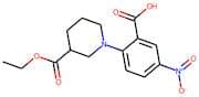 2-[3-(Ethoxycarbonyl)piperidin-1-yl]-5-nitrobenzoic acid