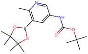 tert-Butyl (6-methyl-5-(4,4,5,5-tetramethyl-1,3,2-dioxaborolan-2-yl)pyridin-3-yl)carbamate