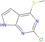 2-Chloro-4-(methylthio)-7H-pyrrolo[2,3-d]pyrimidine