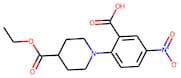 2-[4-(Ethoxycarbonyl)piperidin-1-yl]-5-nitrobenzoic acid