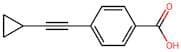 4-(Cyclopropylethynyl)benzoic acid
