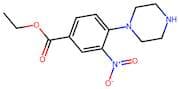 Ethyl 3-nitro-4-(piperazin-1-yl)benzoate