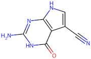 2-Amino-4-oxo-4,7-dihydro-3H-pyrrolo[2,3-d]pyrimidine-5-carbonitrile