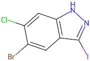 5-Bromo-6-chloro-3-iodo-1H-indazole