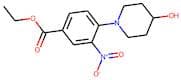 Ethyl 4-(4-hydroxypiperidin-1-yl)-3-nitrobenzoate
