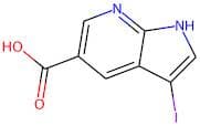 3-Iodo-1H-pyrrolo[2,3-b]pyridine-5-carboxylic acid