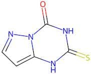 2-Thioxo-2,3-dihydropyrazolo[1,5-a][1,3,5]triazin-4(1H)-one