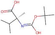 (S)-2-((tert-Butoxycarbonyl)amino)-2,3-dimethylbutanoic acid