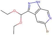 5-Bromo-3-(diethoxymethyl)-1H-pyrazolo[3,4-c]pyridine
