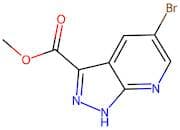 Methyl 5-bromo-1H-pyrazolo[3,4-b]pyridine-3-carboxylate