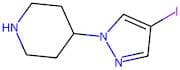 4-(4-Iodo-1H-pyrazol-1-yl)piperidine