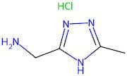 (5-Methyl-4H-1,2,4-triazol-3-yl)methanamine hydrochloride