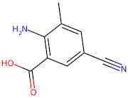 2-Amino-5-cyano-3-methylbenzoic acid
