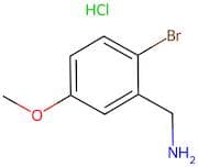 (2-Bromo-5-methoxyphenyl)methanamine hydrochloride