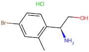 (S)-2-Amino-2-(4-bromo-2-methylphenyl)ethan-1-ol hydrochloride