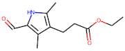 Ethyl 3-(2,4-dimethyl-5-formyl-1H-pyrrol-3-yl)propanoate