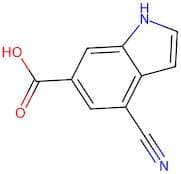 4-Cyano-1H-indole-6-carboxylic acid