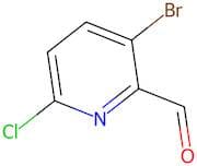 3-Bromo-6-chloropicolinaldehyde