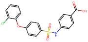 4-((4-(2-Chlorophenoxy)phenyl)sulfonamido)benzoic acid