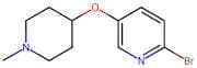 2-Bromo-5-((1-methylpiperidin-4-yl)oxy)pyridine