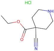 Ethyl 4-cyanopiperidine-4-carboxylate hydrochloride