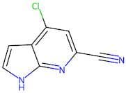 4-Chloro-1H-Pyrrolo[2,3-b]pyridine-6-carbonitrile