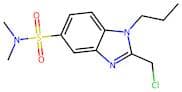 2-(Chloromethyl)-N,N-dimethyl-1-propyl-1H-benzo[d]imidazole-5-sulfonamide
