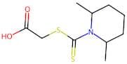 2-(2,6-Dimethylpiperidine-1-carbothioylsulfanyl)acetic acid