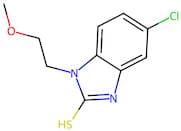 5-Chloro-1-(2-methoxyethyl)-1h-1,3-benzodiazole-2-thiol