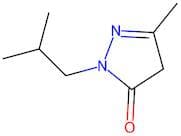 3-Methyl-1-(2-methylpropyl)-4,5-dihydro-1h-pyrazol-5-one