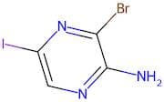 3-Bromo-5-iodopyrazin-2-amine