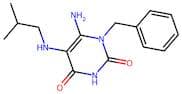 6-Amino-1-benzyl-5-[(2-methylpropyl)amino]-1,2,3,4-tetrahydropyrimidine-2,4-dione