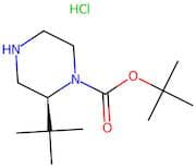 (S)-tert-Butyl 2-(tert-butyl)piperazine-1-carboxylate hydrochloride