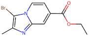Imidazo[1,2-a]pyridine-7-carboxylic acid, 3-bromo-2-methyl-, ethyl ester